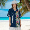 Dallas Cowboys Floral Fantasy Personalized Hawaiian 1