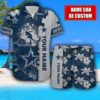 Dallas Cowboys Flower Tropical Hawaiian Shirt And Shorts Custom Name For Fans Summer Outfit 1