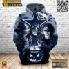 Dallas Cowboys Football 3D Halloween Hoodie Nfl Logo 3D Sweatshirt 1