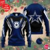 Dallas Cowboys Football 3D Print Wool Sweater 1