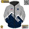 Dallas Cowboys Football Logo 3D Hoodie Nfl 3D Sweatshirt 1