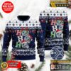 Dallas Cowboys Football Logo Hohoho Christmas Ugly Sweater Personalized 1