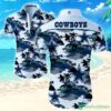 Dallas Cowboys Hawaiian Shirt Coconut Tree Graphic