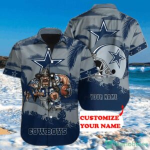 Dallas Cowboys Hawaiian Shirt Mascot Custom Name