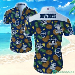 Dallas Cowboys Hawaiian Shirt Pineapple Print