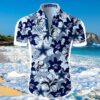 Dallas Cowboys Hawaiian Shirt Tropical Flower