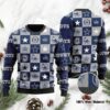 Dallas Cowboys Logo Checkered Flannel Design Christmas Ugly Sweater Christmas Gifts 1