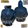 Dallas Cowboys Logo Football Halloween 3D Hoodie Pumpkin Nfl 3D Sweatshirt 1