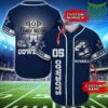 Dallas Cowboys Luxury NFL Custom Name Number Baseball Jersey Shirt