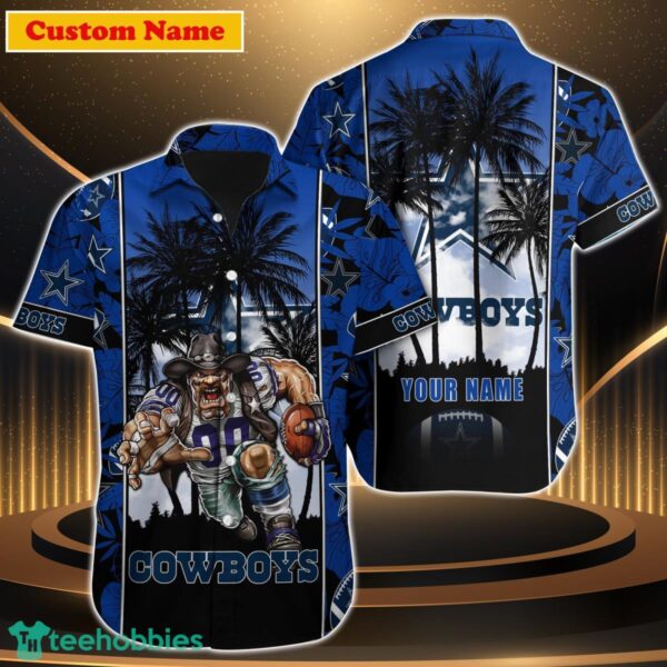 Dallas Cowboys NFL Custom Name Hawaiian Shirt For Men Women Impressive Gift For Real Fan 1