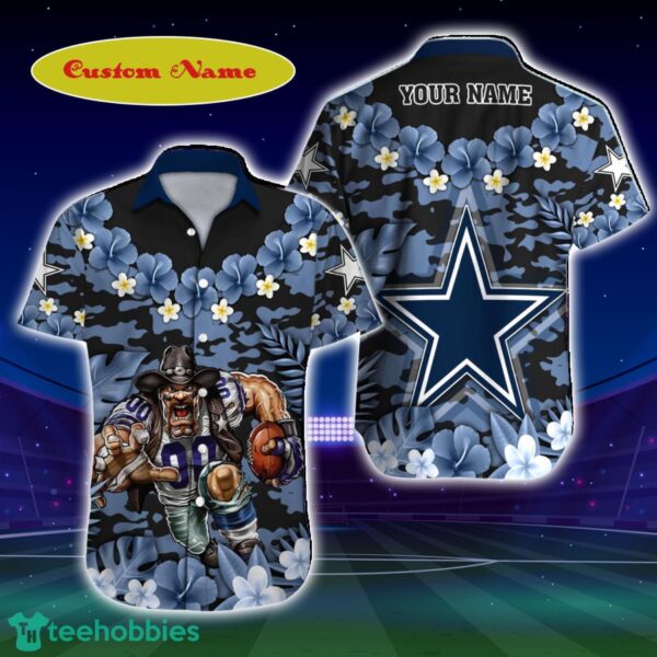 Dallas Cowboys NFL Football Custom Name Hawaiian Shirt For Men And Women Best Gift For Real Fans 1