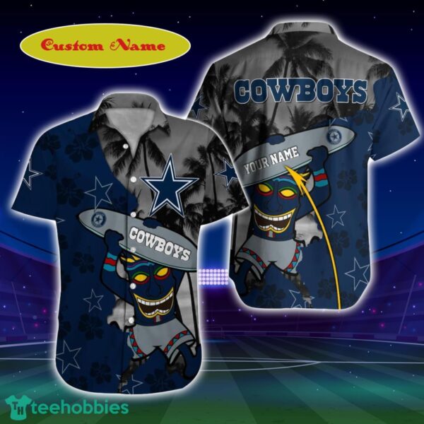 Dallas Cowboys NFL Football Custom Name Hawaiian Shirt For Men And Women Great Gift For Fans 1