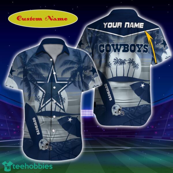 Dallas Cowboys NFL Football Custom Name Hawaiian Shirt For Men And Women Impressive Gift For Fans 1