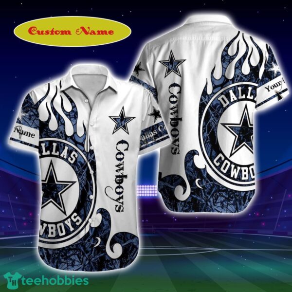 Dallas Cowboys NFL Football Custom Name Hawaiian Shirt For Men And Women Special Gift For Fans 1