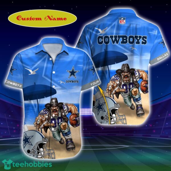 Dallas Cowboys NFL Football Custom Name Hawaiian Shirt For Men And Women Unique Gift For Fans 1