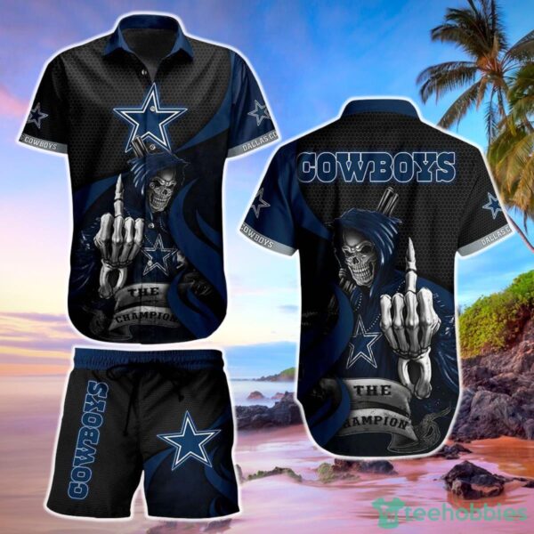 Dallas Cowboys NFL Football Hawaiian Shirt And Short Graphic Summer The Champion Gift For Men Women 1