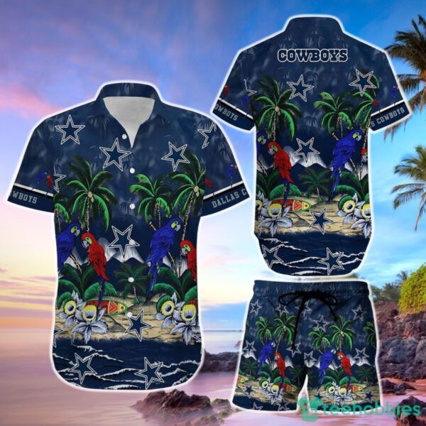 Dallas Cowboys NFL Football Hawaiian Shirt And Short Graphic Summer Tropical Pattern New Gift For Men Women 1