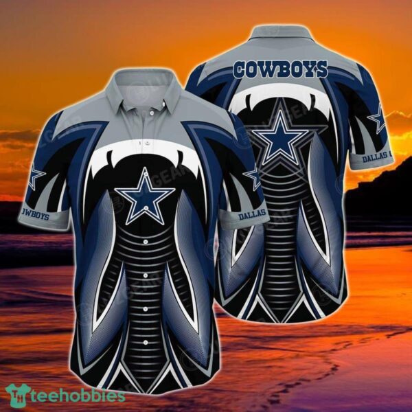 Dallas Cowboys NFL Hawaiian Shirt Summer Short Sleeve Button Down Shirt Gift For Best Fans 1