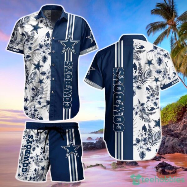 Dallas Cowboys NFL Hawaiian Shirt Tropical Pattern Summer Shirt Style New Gift For Best Fan 1