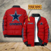 Dallas Cowboys NFL Personalized Puffer Jacket For Fan V16 1