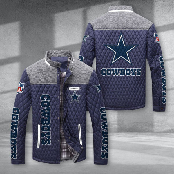 Dallas Cowboys NFL Personalized Puffer Jacket For Fan V3 1