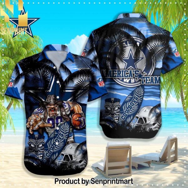 Dallas Cowboys NFL Street Style All Over Print Hawaiian Shirt