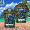 Dallas Cowboys National Football League Stitch Graphic Printing Hawaiian Shirt