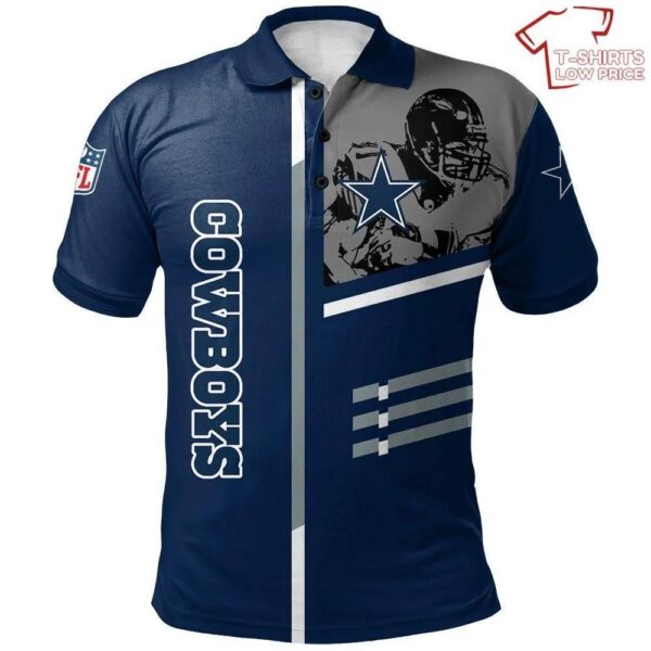 Dallas Cowboys Polo Football For Fan 1