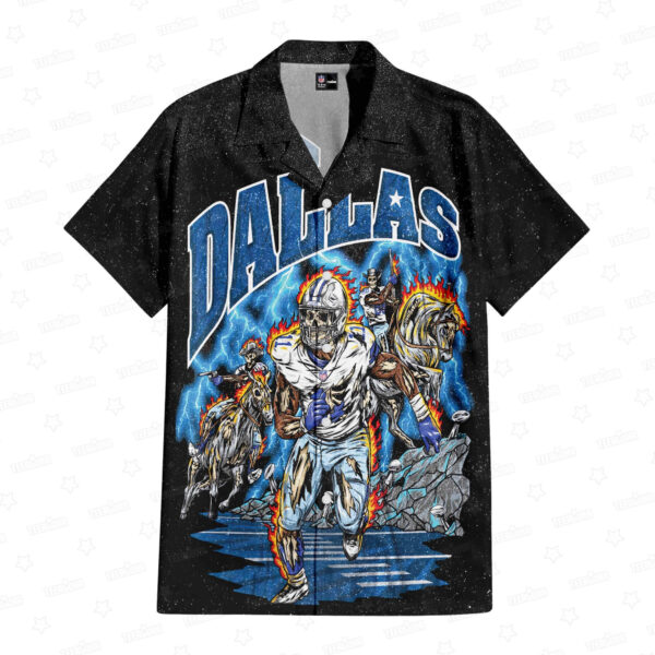 Dallas Cowboys Skeleton Hawaiian 1