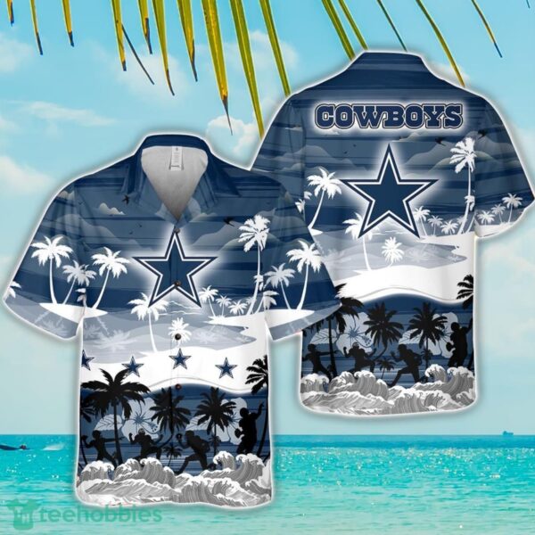 Dallas Cowboys Tropical Hawaiian Shirt Beach Funny Gift For Men And Women 1