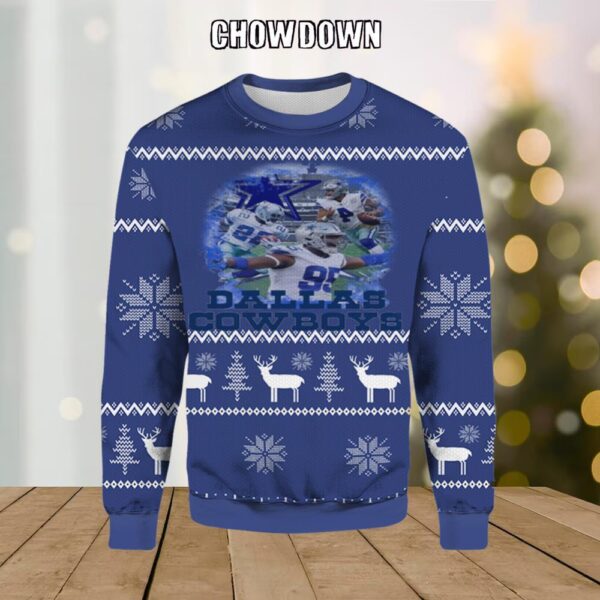 Dallas Cowboys Ugly Sweater Vintage Christmas Gifts 1