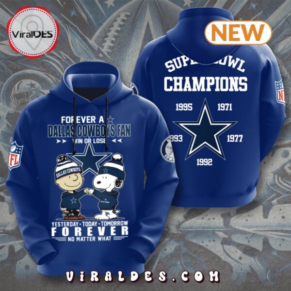 Dallas Cowboys x Snoopy Fans Hoodie 1