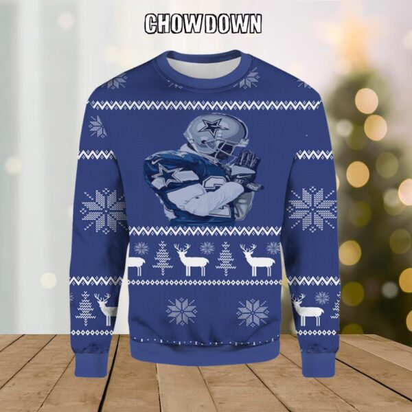 Deion Sanders Cowboys Ugly Christmas Sweater Christmas Gifts