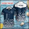 Flower Cowboys Short Sleeve Hawaiian Shirt 1