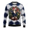 Funny Reindeer Pug Dog Dallas Cowboys Christmas Ugly Sweater Christmas Gifts 1