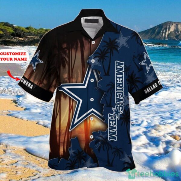 Hot Dallas Cowboys NFL Hawaiian Shirt Custom Name