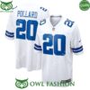 Mens Dallas Cowboys Tony Pollard Nike Game Player Jersey White 1