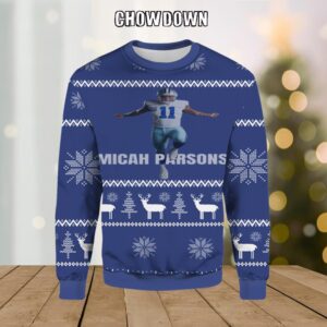 Micah Parsons Cowboys Ugly Christmas Sweater Christmas Gifts