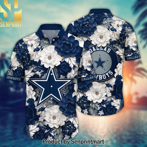 National Football League Dallas Cowboys Hawaiian Shirt