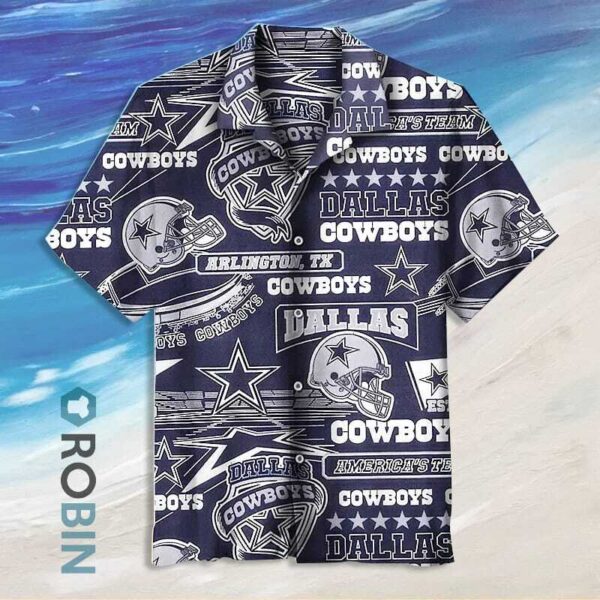 Nfl Cowboys All Over Print Hawaiian Shirt 1