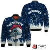 Nfl Dallas Cowboys Bomber Jacket Christmas Skull Limited Edition 1