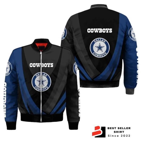 Nfl Dallas Cowboys Bomber Jacket Limited Edition 1