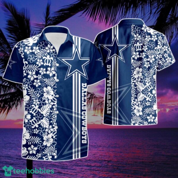 Nfl Dallas Cowboys Summer Beach Hawaiian Shirt And Short 1