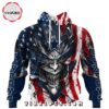 Personalized Dallas Cowboys Demon Face American Flag 3D Unisex Hoodie 1