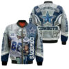 Ceedee Lamb 88 Cowboys Nfc East Division Champions Super Bowl 2024 Bomber Jacket 1