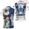 Ceedee Lamb 88 Dallas Cowboys Super Bowl Nfc East Division Champions 3D Polo 1