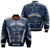 Cowboys 5 Time Super Bowl Champions Jersey Bomber Jacket 1