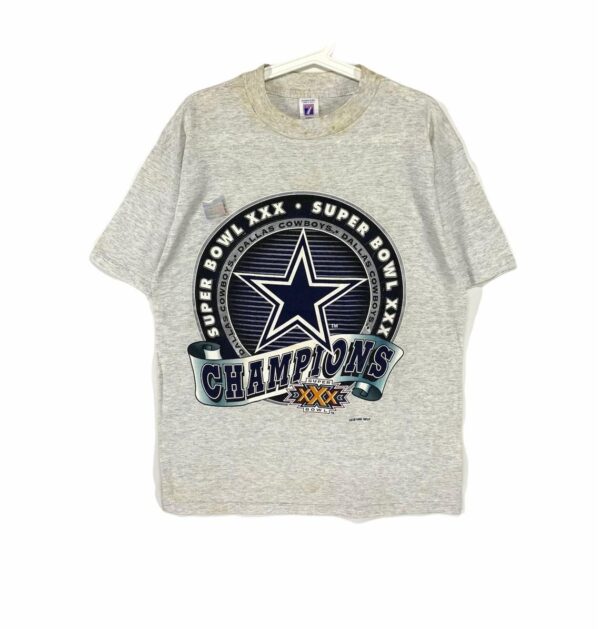 Dallas Cowboys NFL Super bowl XXX champions vintage 90s 1