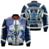 Emmitt Smith 22 Cowboys Nfc East Division Champions Super Bowl 2021 Thank You Fans Bomber Jacket 1