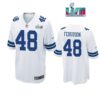 Jake Ferguson 48 Cowboys Super Bowl LVII Super Bowl LVII White Men Game Jersey 1